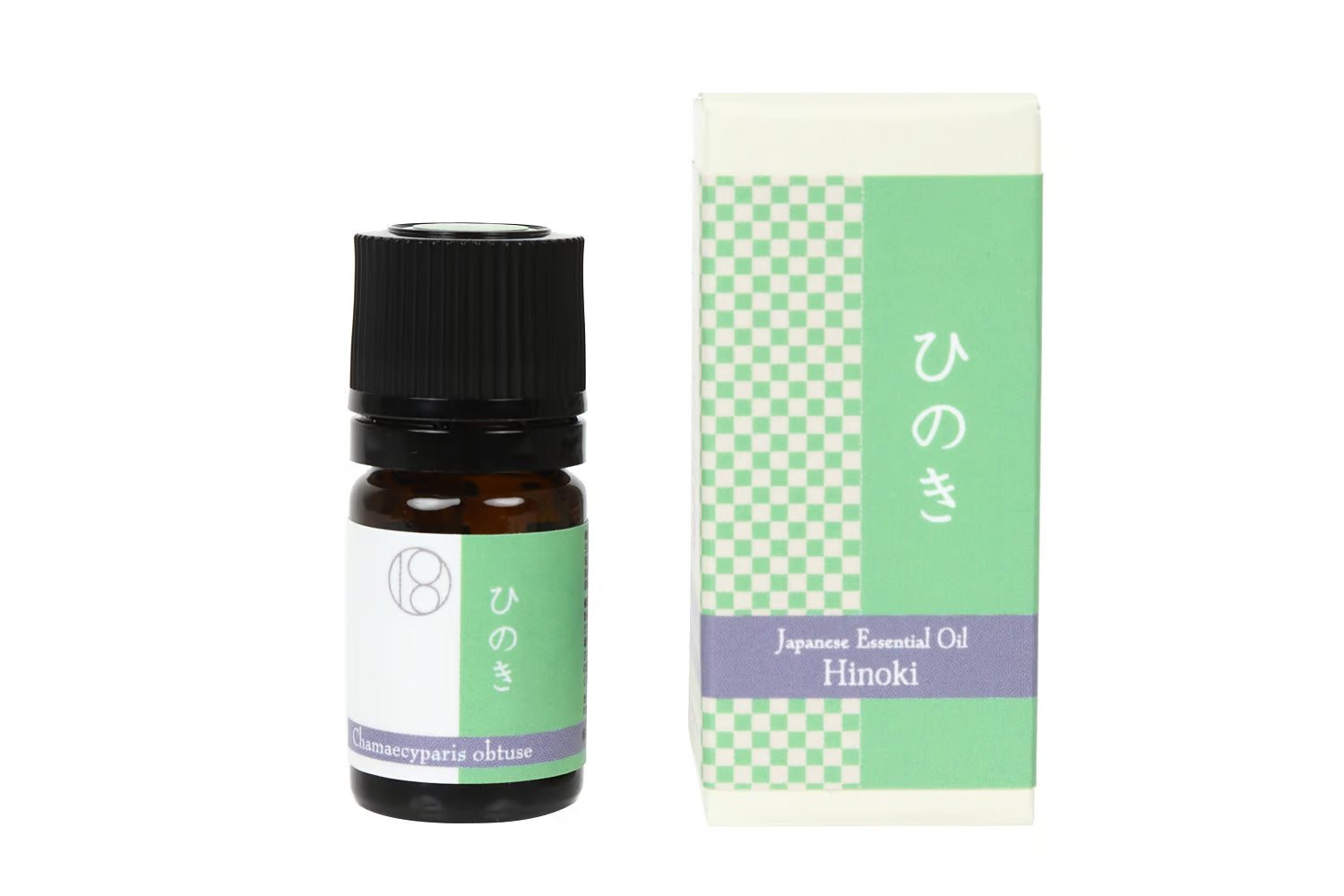 一十八日エッセンシャルオイル　和精油　‐ひのき‐　5ml
