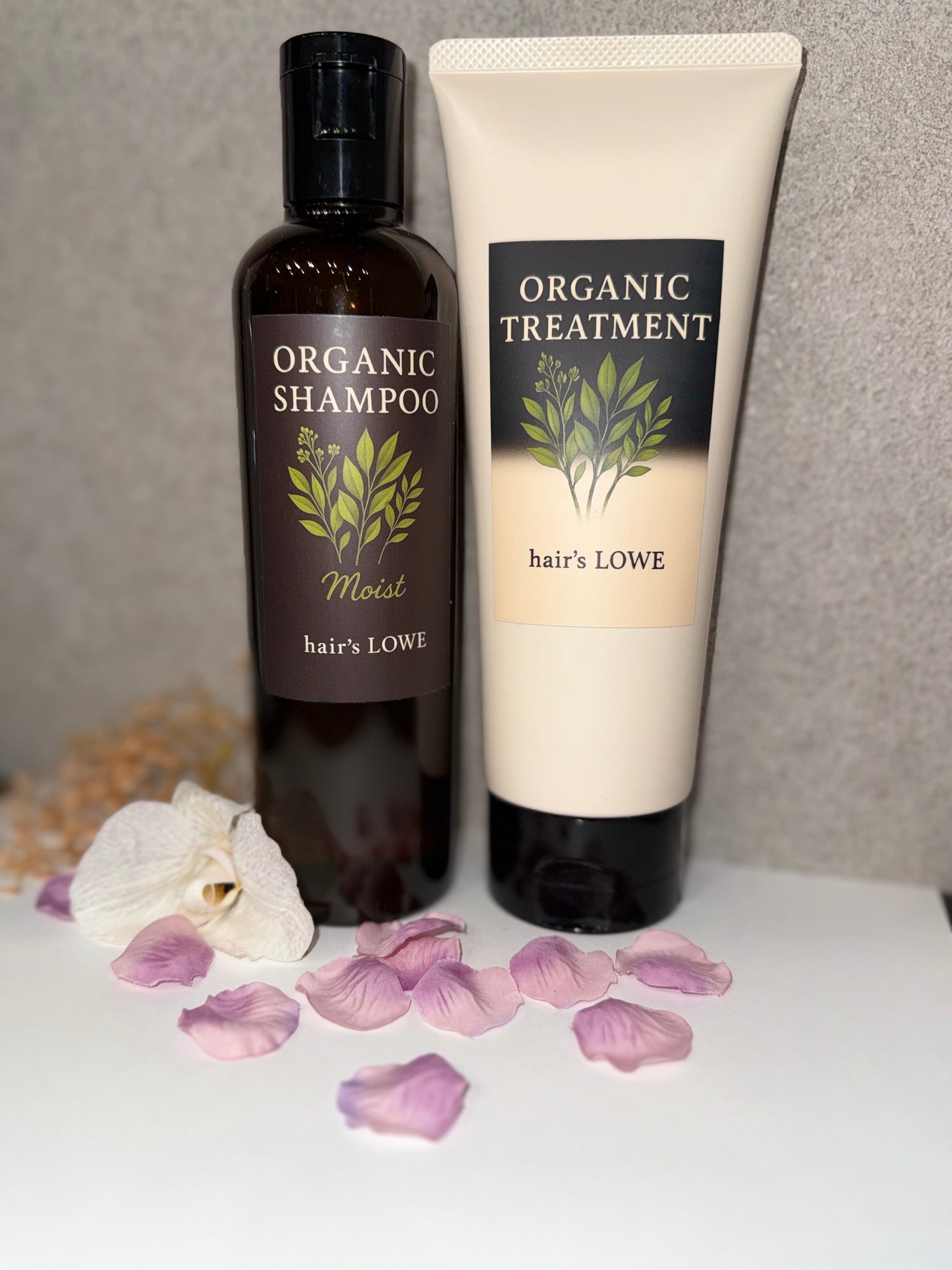 LOWE🍃オーガニック　シャンプー250ml　&　トリートメント220ｇ　セット売り⭐