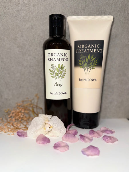 LOWE🍃オーガニック　シャンプー250ml　&　トリートメント220ｇ　セット売り⭐